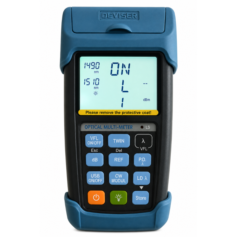 Deviser Optical Power Meter